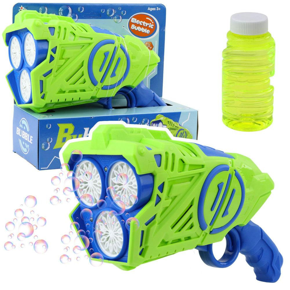 Pistola de Bolhas LED Azul Verde