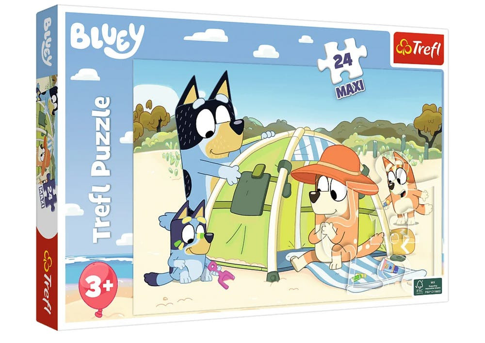 Puzzle Maxi 24 Peças Dia Maravilhoso da Bluey