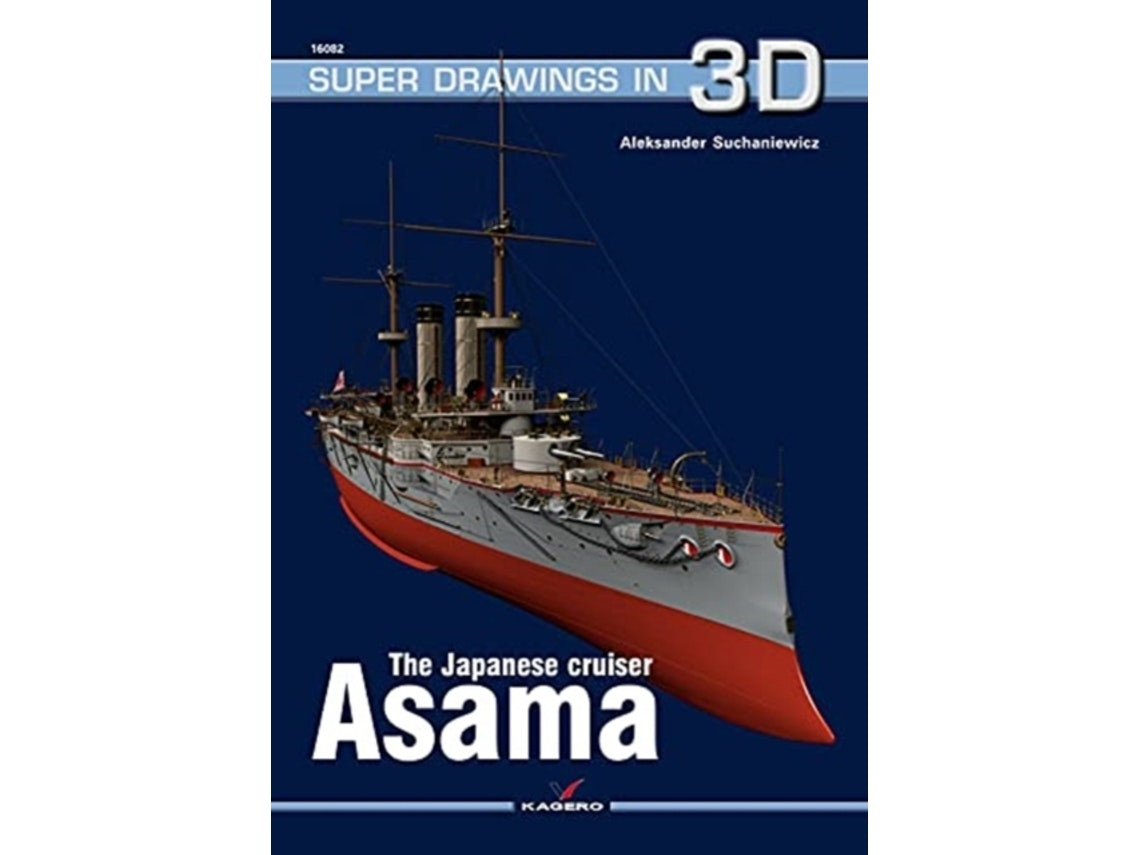 The Japanese Cruiser Asama de Aleksander Suchaniewicz (Inglés)