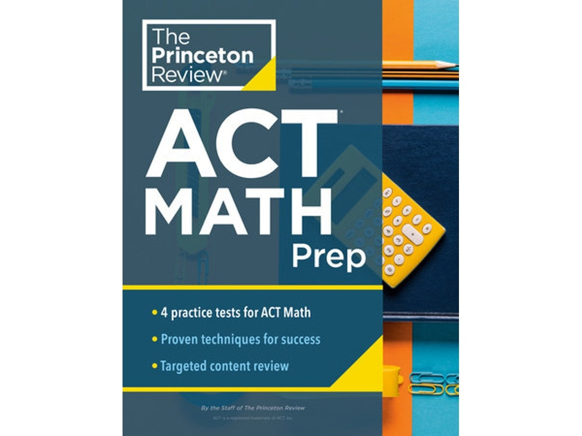 ACT Math Prep de The Princeton Review (Inglés)