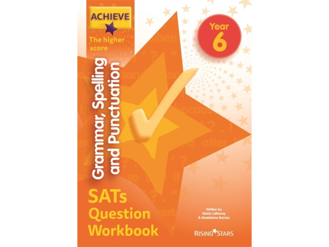 Achieve Grammar Spelling and Punctuation Question Workbook by Marie Lallaway and Madeleine Barnes (English)