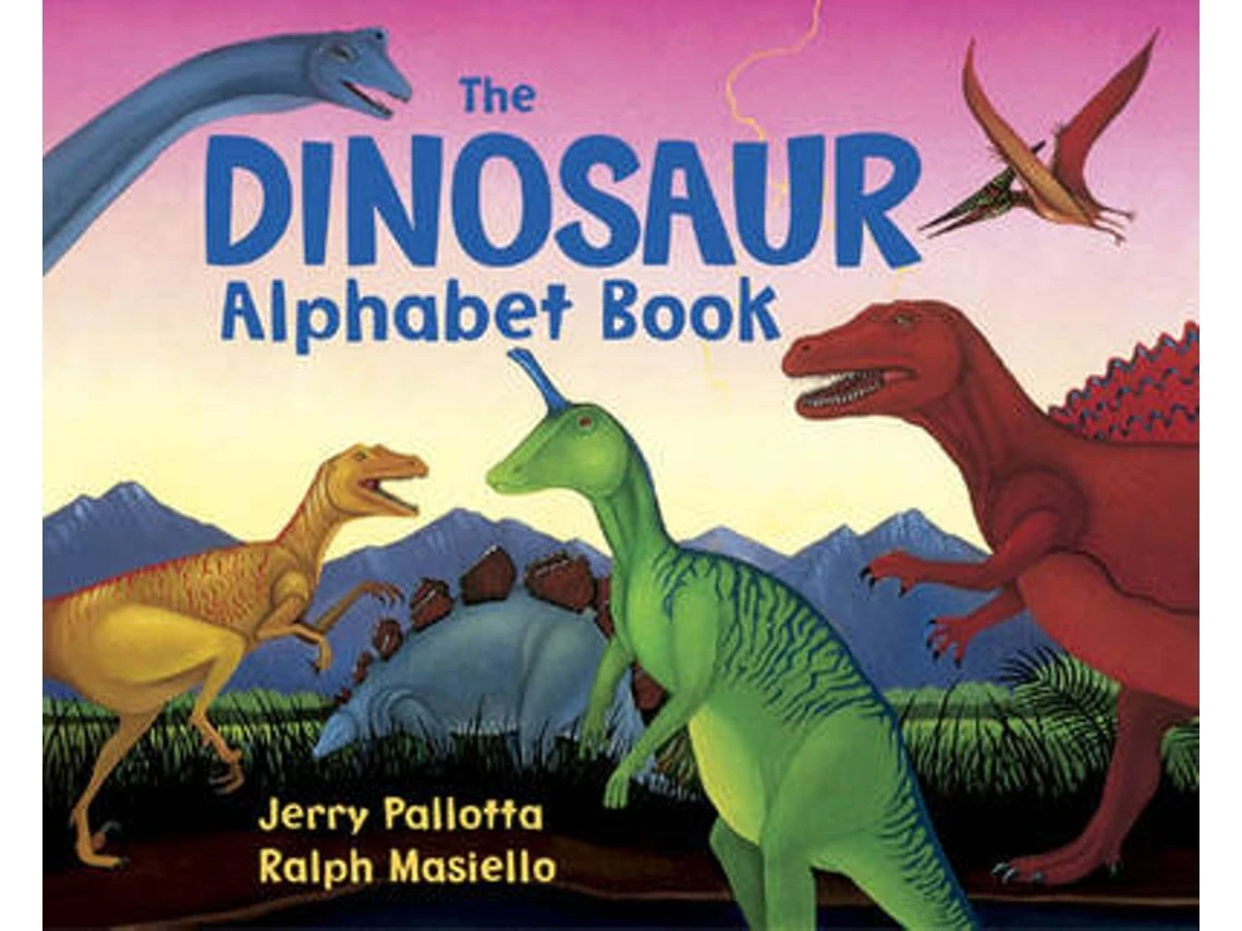 The Dinosaur Alphabet Book by Jerry Pallotta (English)