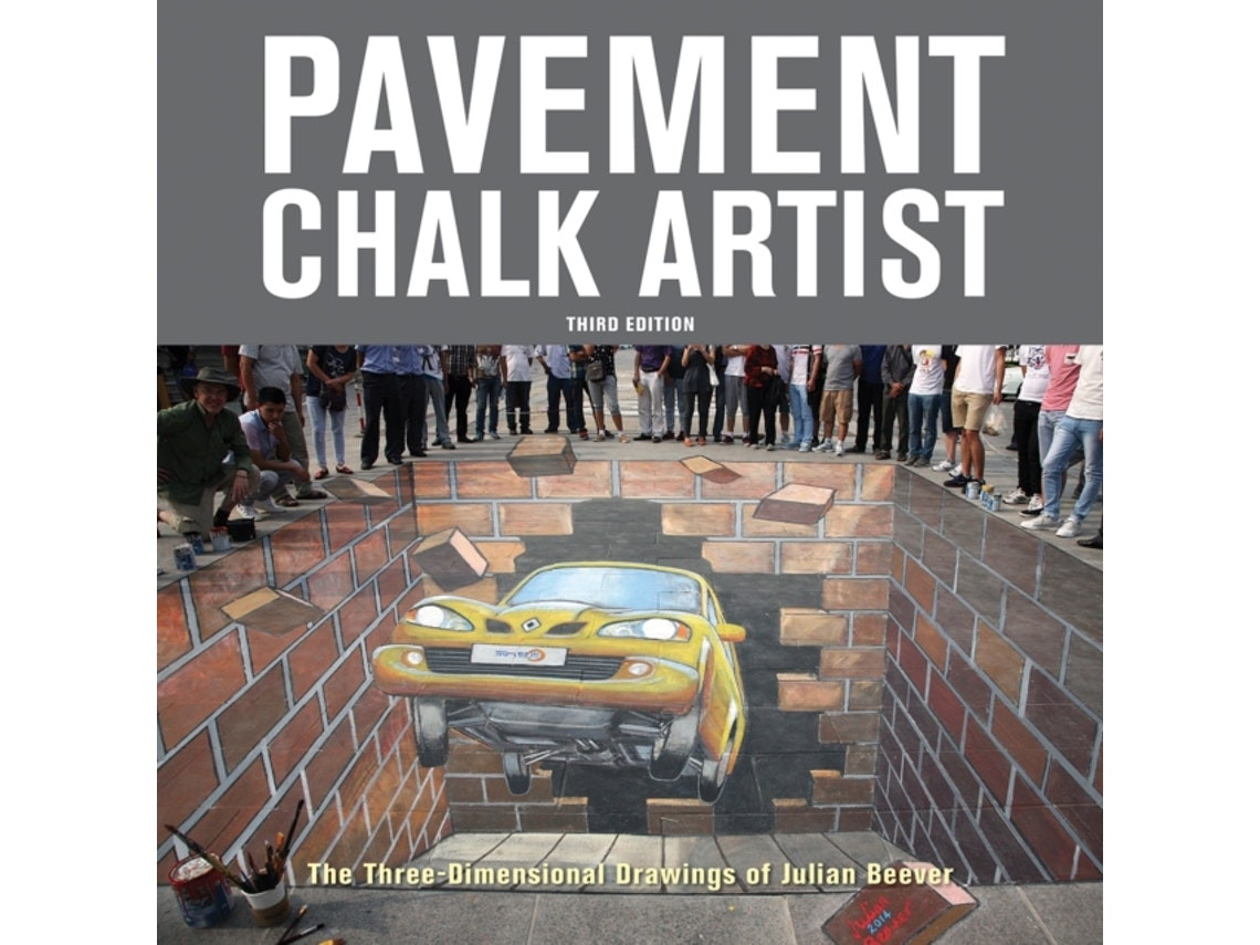 Pavement Chalk Artist de Julian Beever (Inglés)