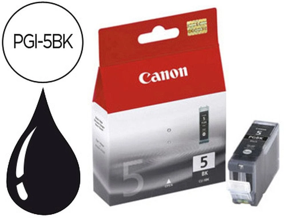 Cartucho de Tinta Original Canon PGI-5 Preto - 0628B001