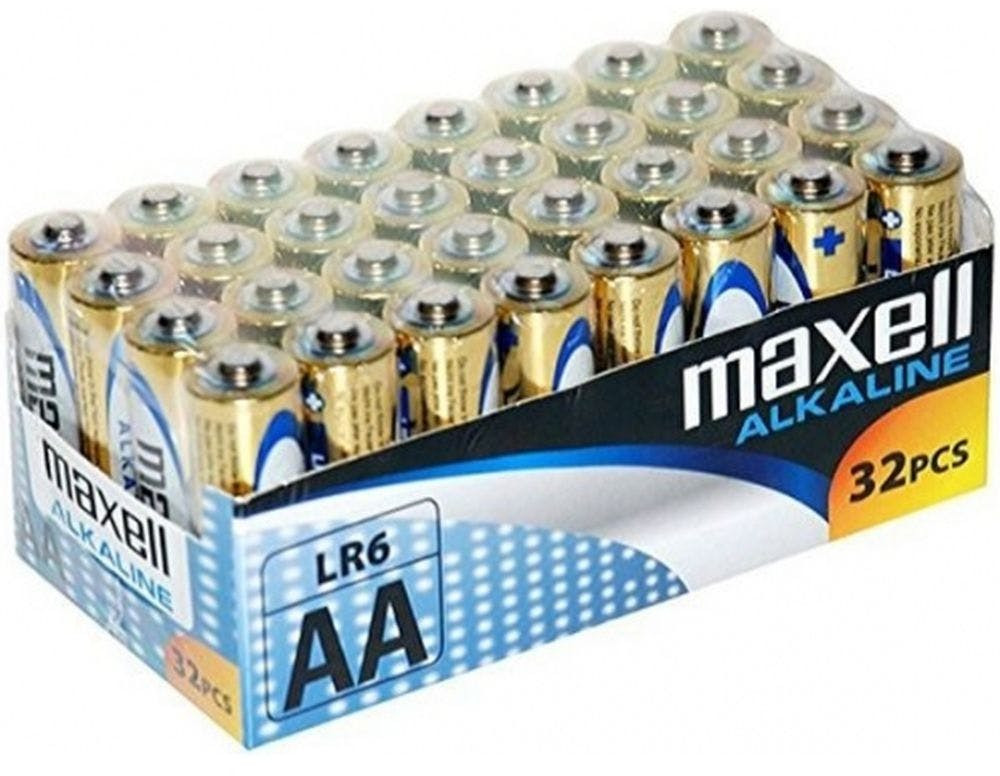 Pilhas Não Recarregáveis MAXELL LR6 AA Alkaline