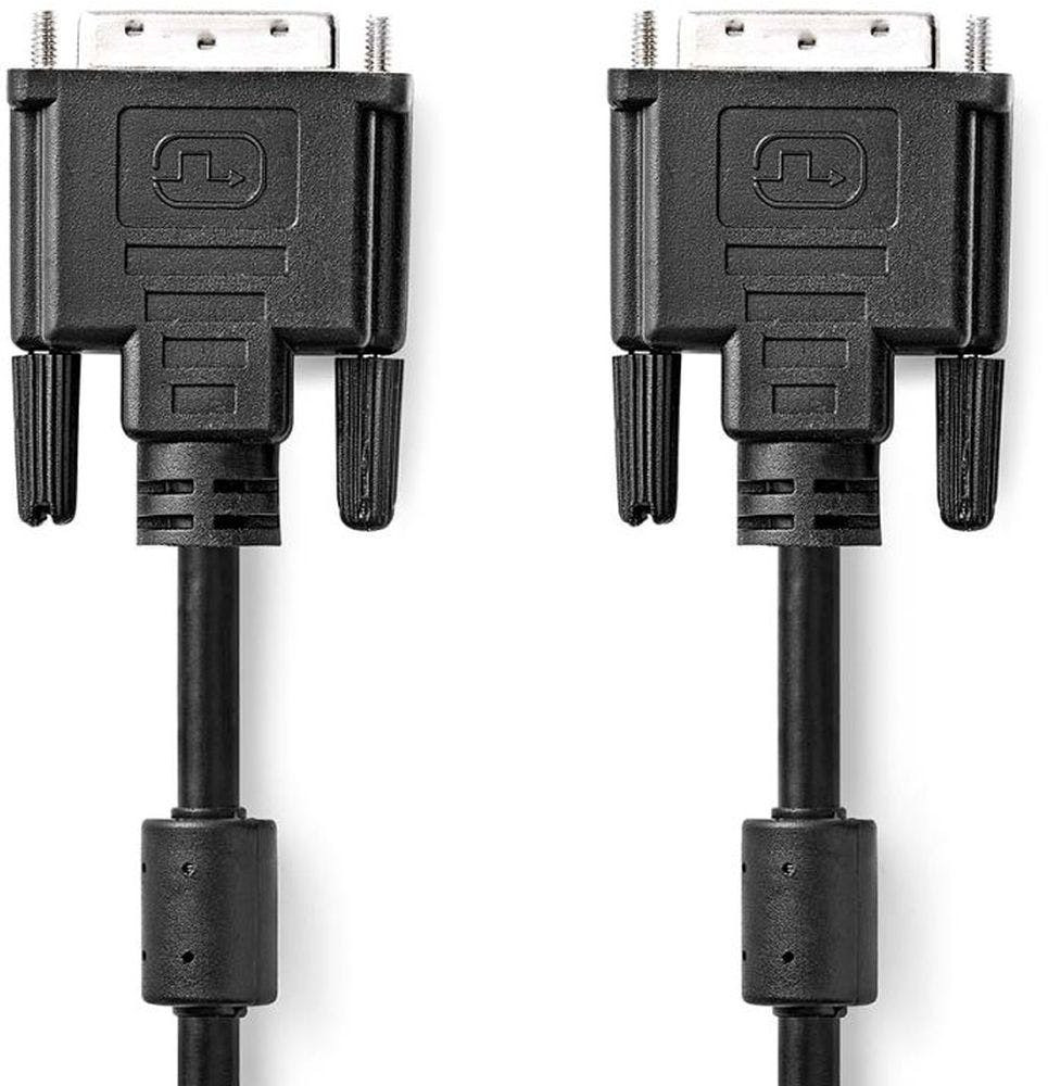 Nedis Ccgp32001Bk30 Cabo Dvi 3 M Dvi-D Preto