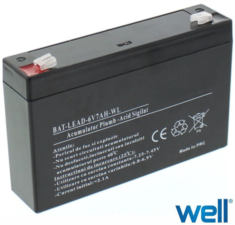 G-BAT-LEAD-6V7AH :BATERIA CHUMBO 6V 7A