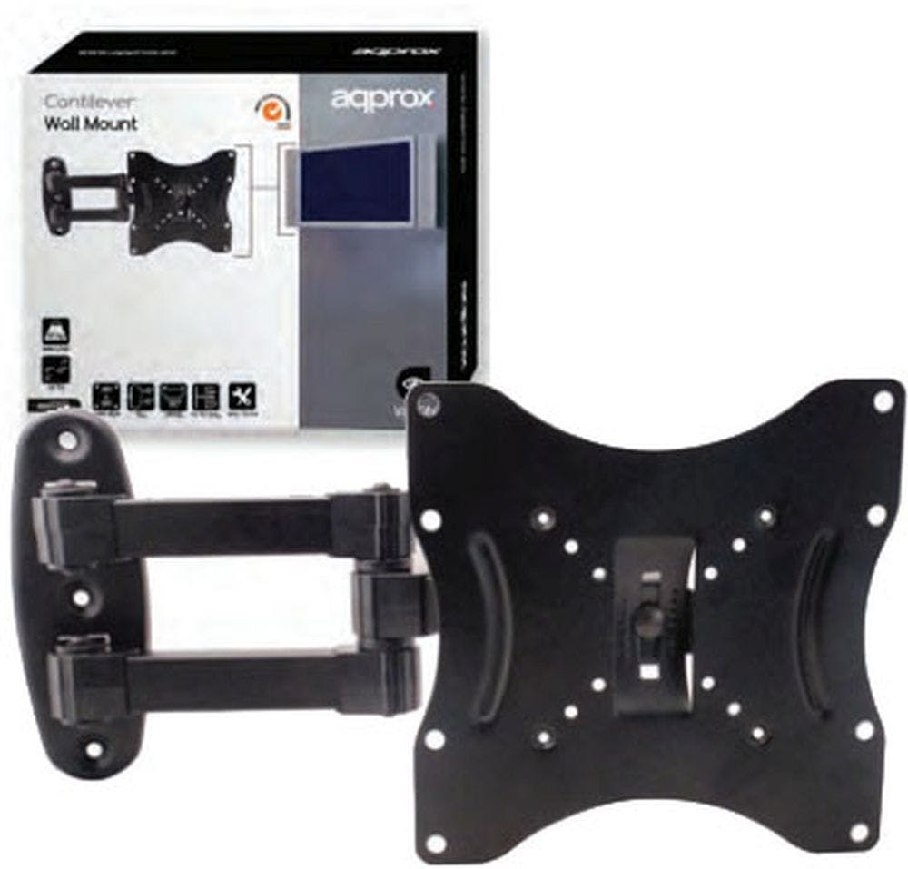 Suporte de TV Approx APPST02 (17'' a 37'' - Até 30 Kg)