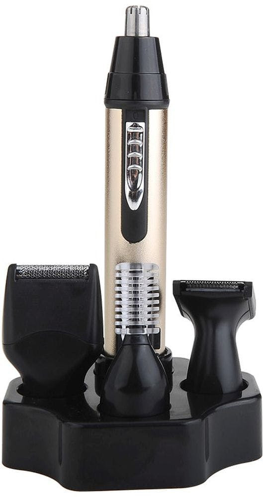 Conjunto Máquina de Cortar Pêlos a Pilha com Acessórios EDM