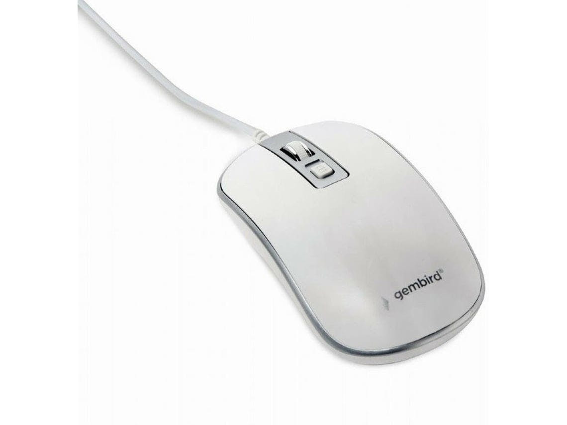 Rato GEMBIRD Mus-4B-06-Ws (1200 dpi)