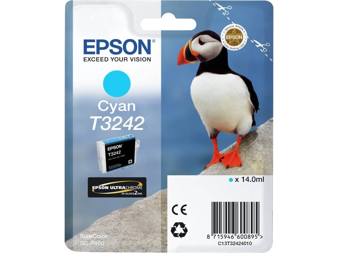 Tinteiro EPSON C13T32424010 Ciano
