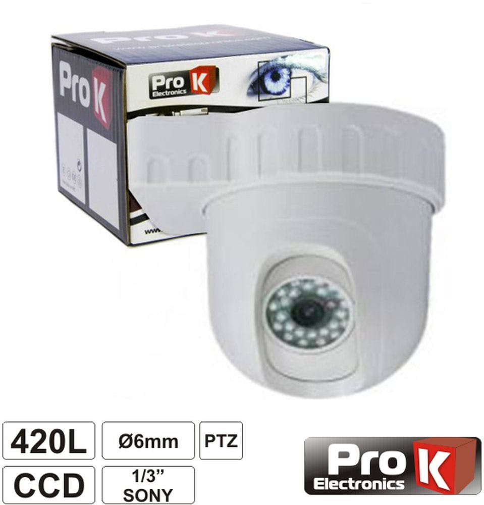G-Cvc087La :Câmera Vigilância Ccd Cores Ptz 420L 1/3'' Sony Ip66 Prok