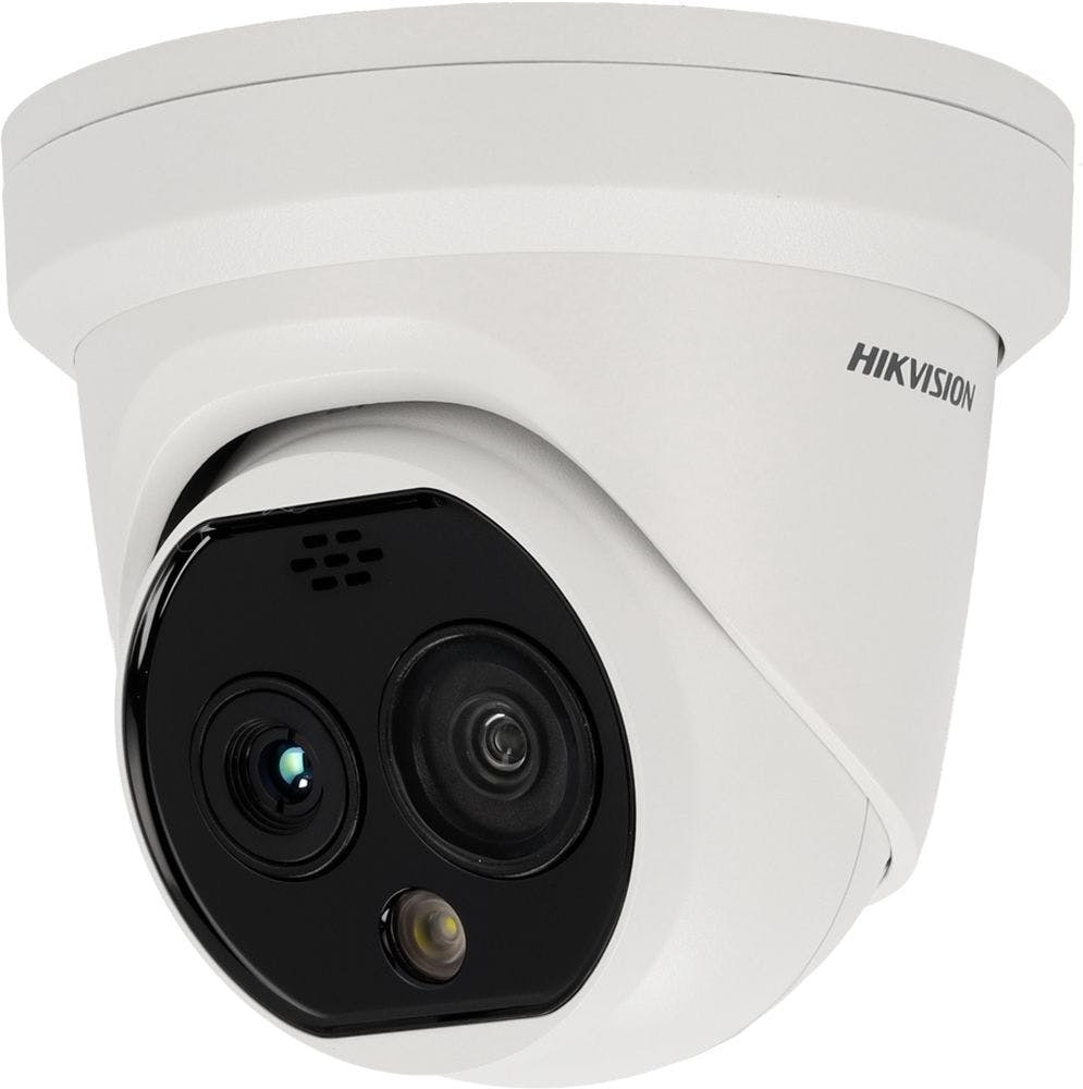 Câmara HIKVISION Ip Térmica Y Óptica 4Mp Ir Fija 15 M