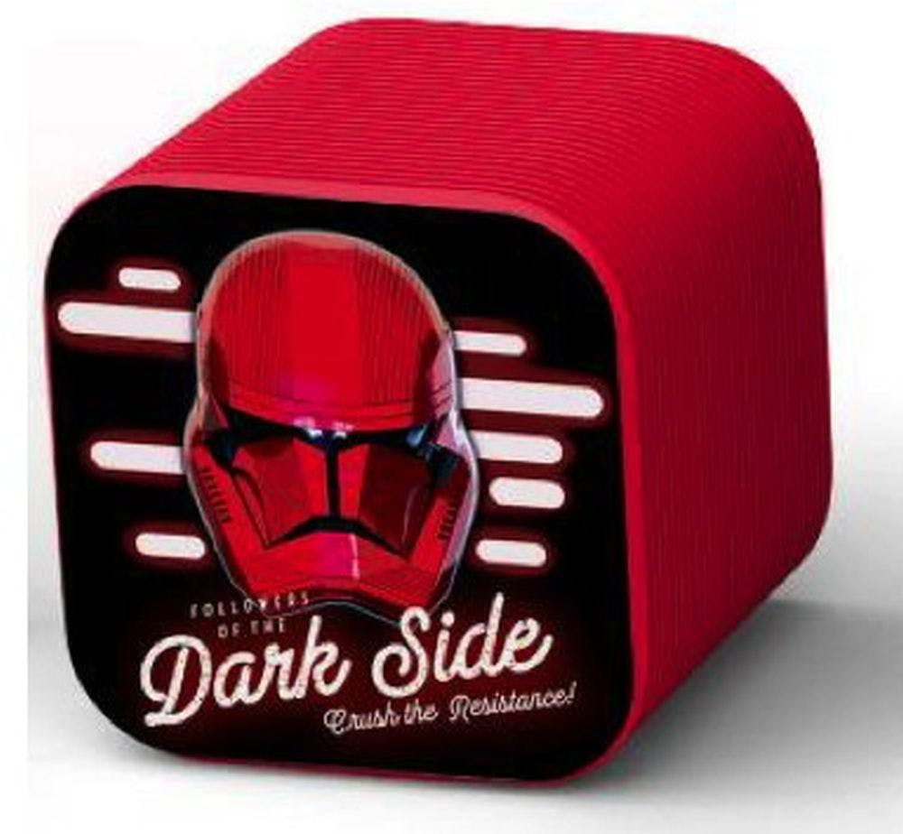 Coluna Bluetooth TRIBE Wonder Star Wars Trooper (Vermelho - 3 W - Autonomia: até 4 h - Alcance: até 10 m)