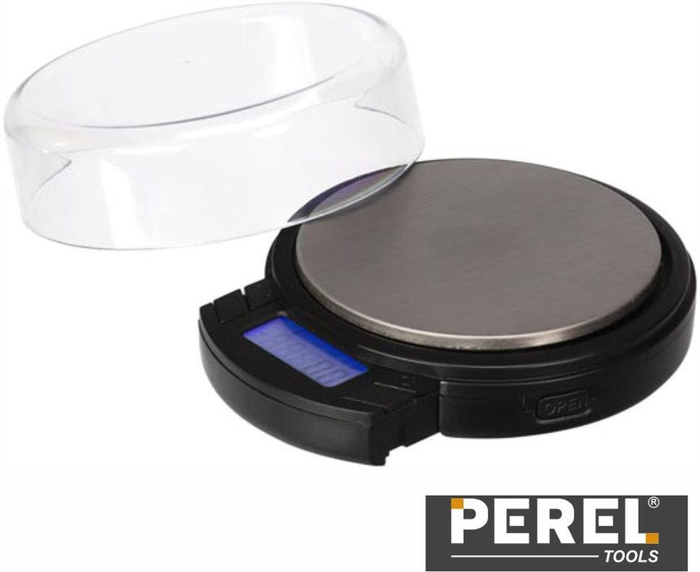 Mini Balança Precisão Digital 500G / 0.1G Perel