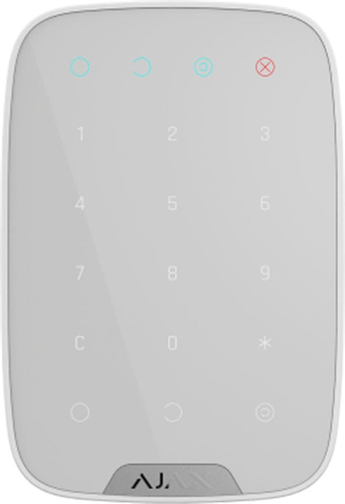 AJ-KEYPAD-W :Teclado Independente Branco - Bidireccional - Cer.
