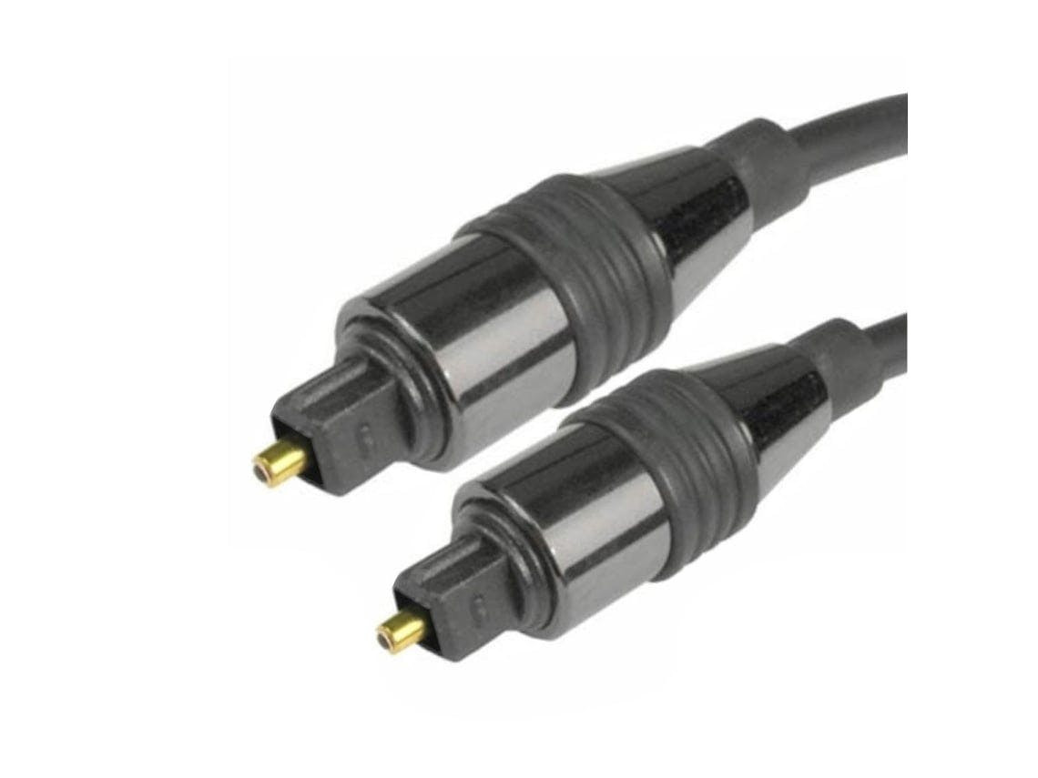 Cabo Fibra Óptica Toslink-Toslink 1M