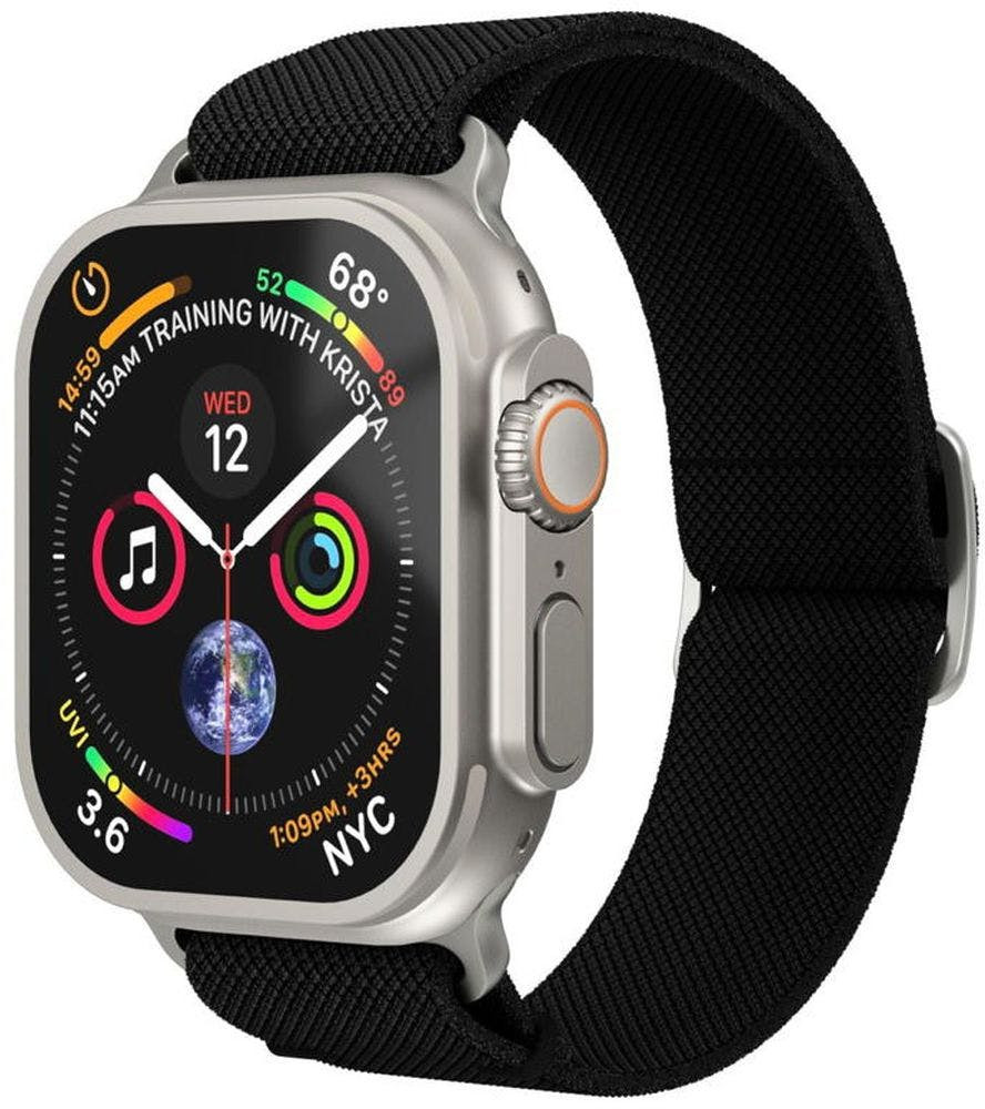 SS57956 :Vonmaehlen - Classic Nylon Apple Watch 38-41mm (black)