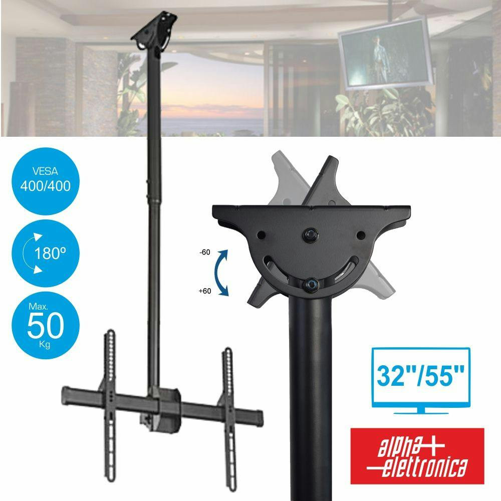 Suporte de TV ALPHA-ELETTRONICA SU3255/55 (Ajustável - 32'' a 55'' - Até 50 kg)