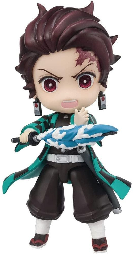 DS621269 Figura das nações Tamashii Kimetsu no Yaiba Demônio Caçador Tanjiro Kamado Respiração da Água Figuarts Mini