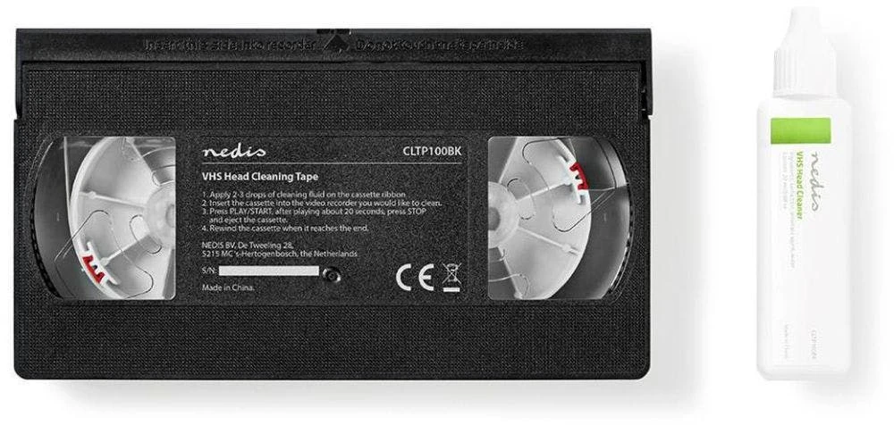 Fita de Limpeza Vhs NEDIS