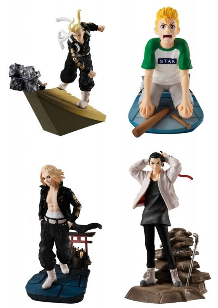 MR516314 Definir figuras MegaHouse PetitRama série Tokyo Revengers Toman cenas heróicas