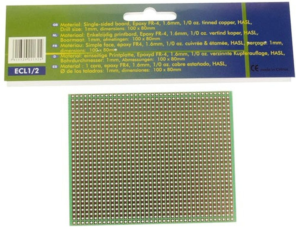 Placa Eurocard Padrão Linha Completa - 100X80Mm