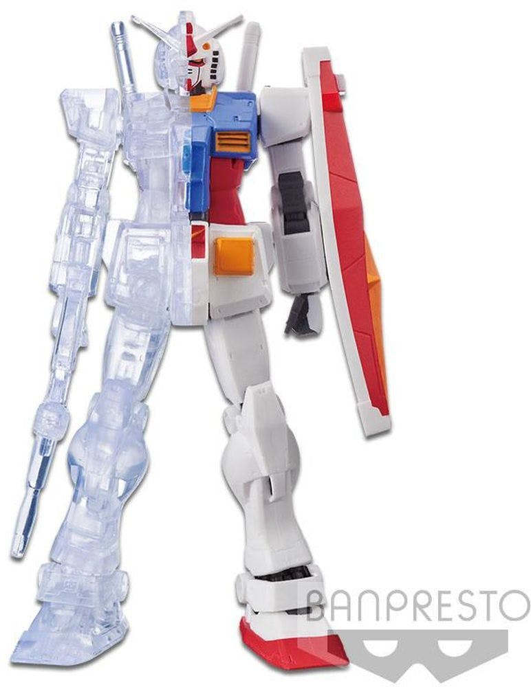 BP16203 Figura Banpresto Gundam estrutura interna RX-78-2