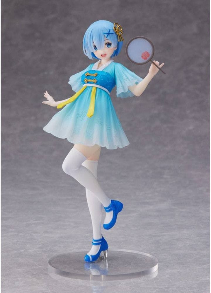 zero Coreful Rem vestido mandarim PVC