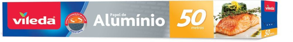 Folha de Alumínio Vileda 50 m