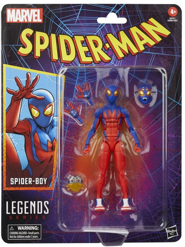 G07875X0 Figura Hasbro Marvel Legends série Homem-Aranha - Homem-Aranha-Menino