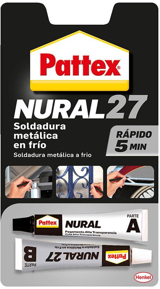 Nural- 27 Alumínio Cinza (Conjunto de 2 Tubos 22 Cm³.) HENKEL