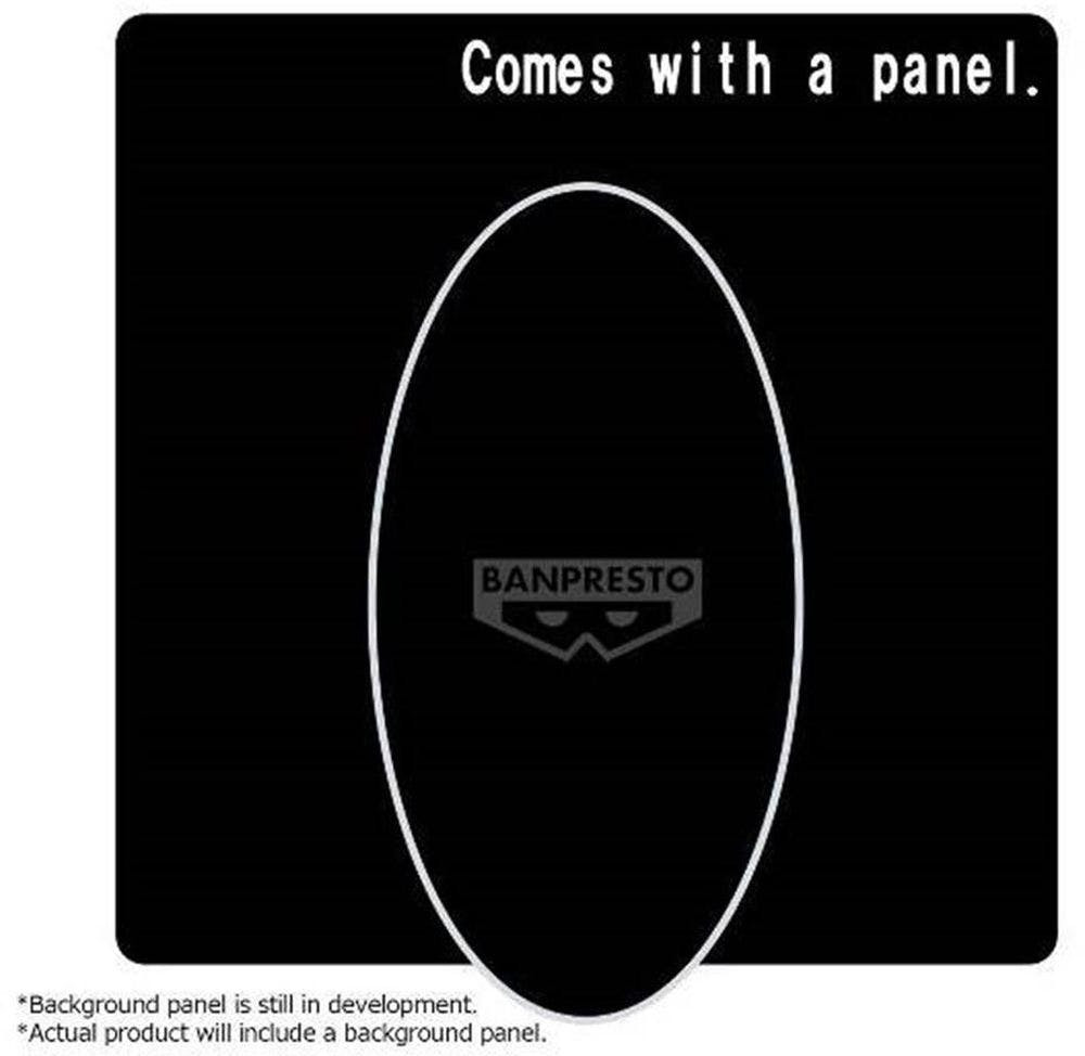 BP28581P Figura Banpresto Dragon Ball Daimō Son Goku Mini II com painel 7cm