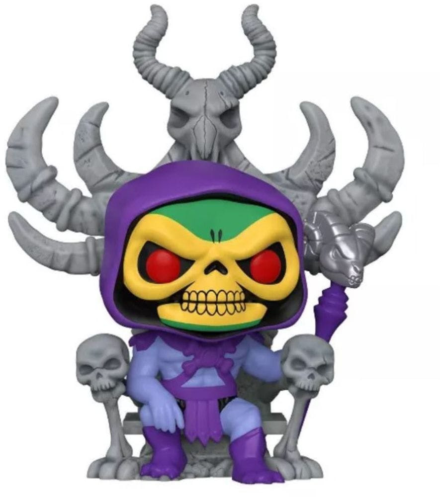 54586 Funko pop deluxe animação mestres do universo Skeletor no trono edição especial exclusiva 54586