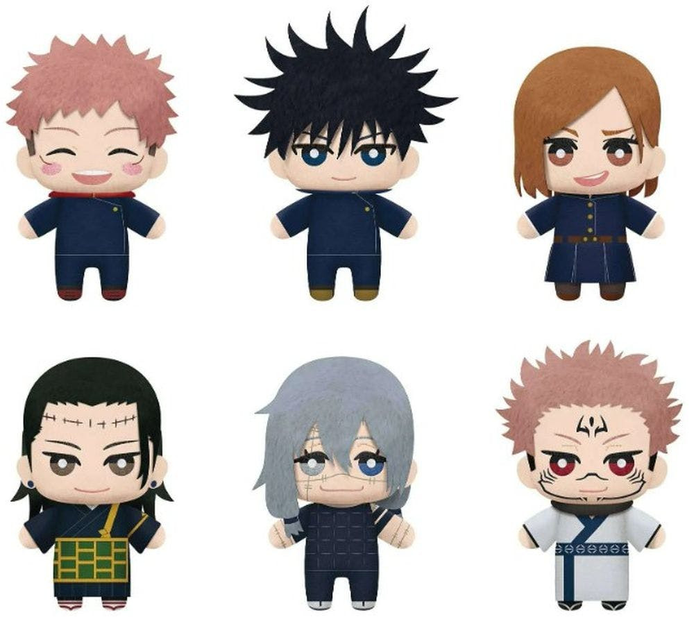BP18478 Pelúcia Banpresto Jujutsu Kaisen Tomonui pelúcia, série 3, 1 unidade aleatória