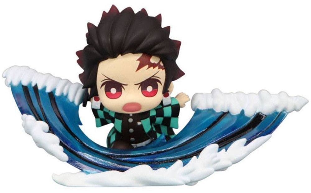 DSF95995 Figura da empresa Good Smile Company, Hikkake, Kimetsu no Yaiba, Demônio Matador, Tanjiro Kamado, Respiração da Água