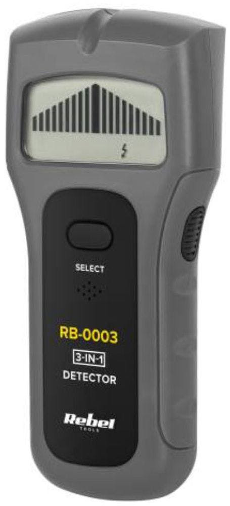 Detetor REBEL 3 em 1 de Metal/Fios/Madeira