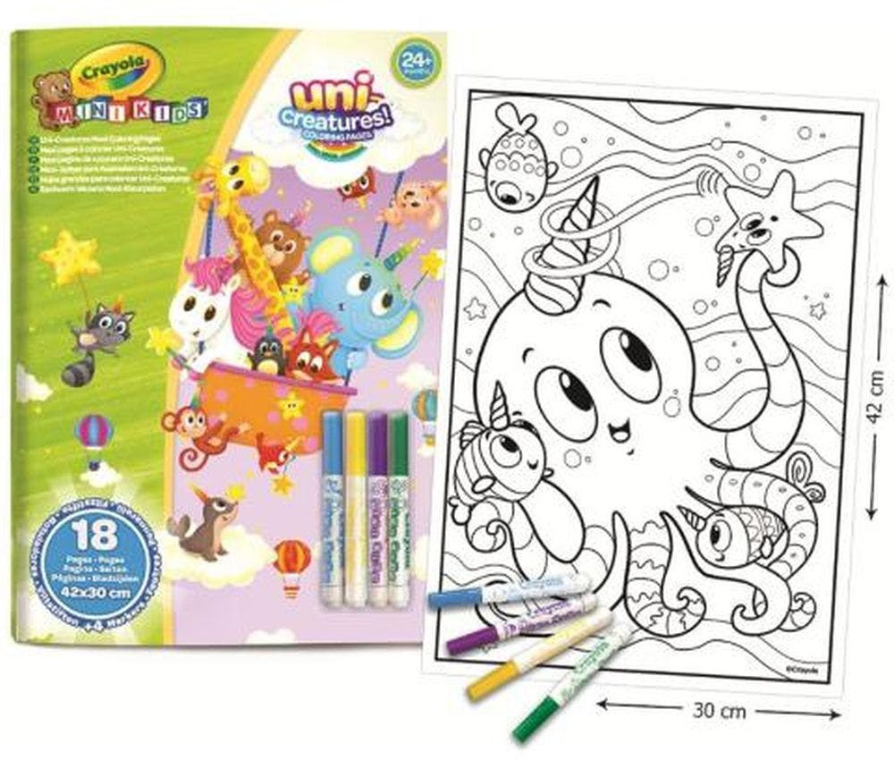 Crayola - Mini Kids Coloring Pages