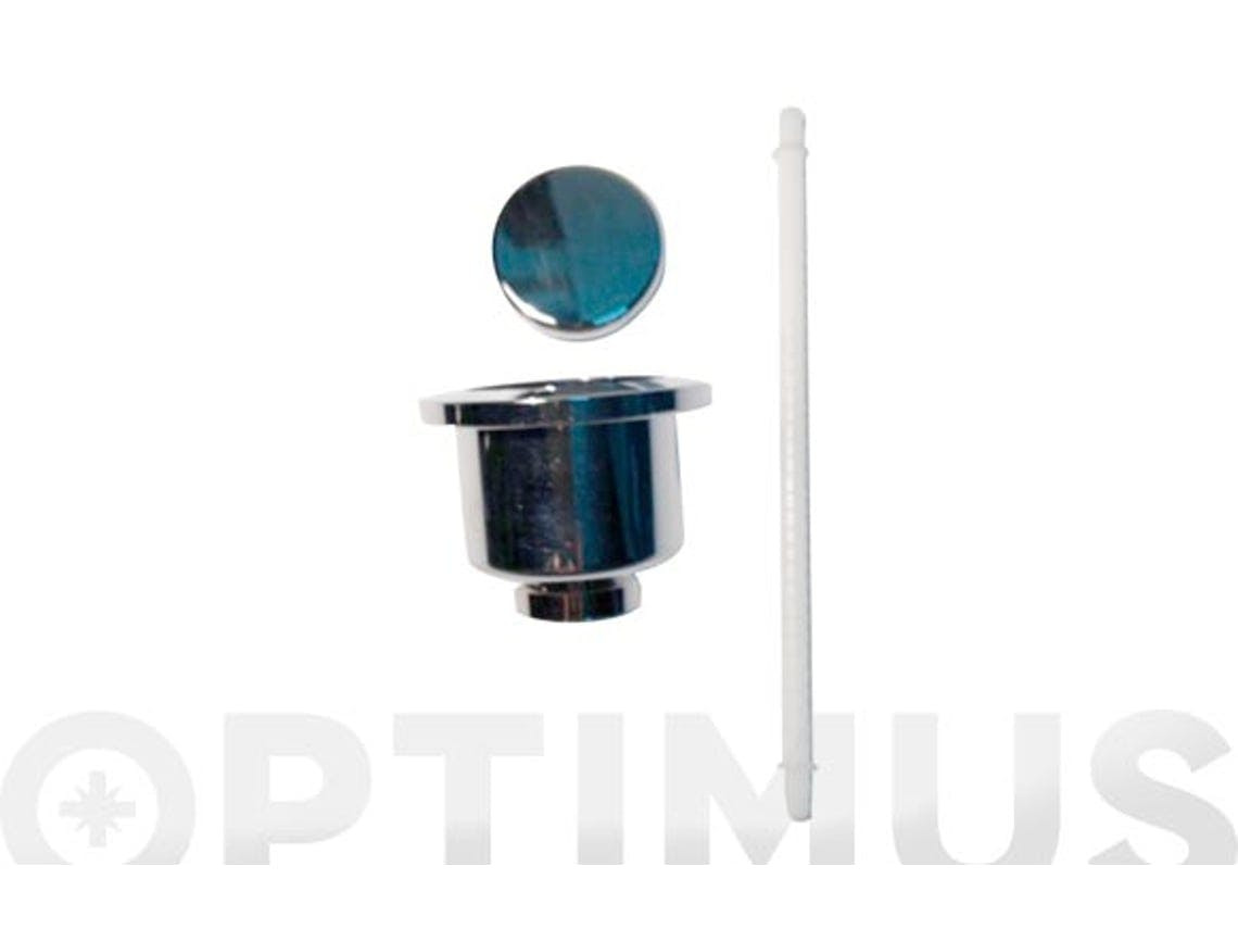 Pulsador Descargador Simple Corto Enrasado
