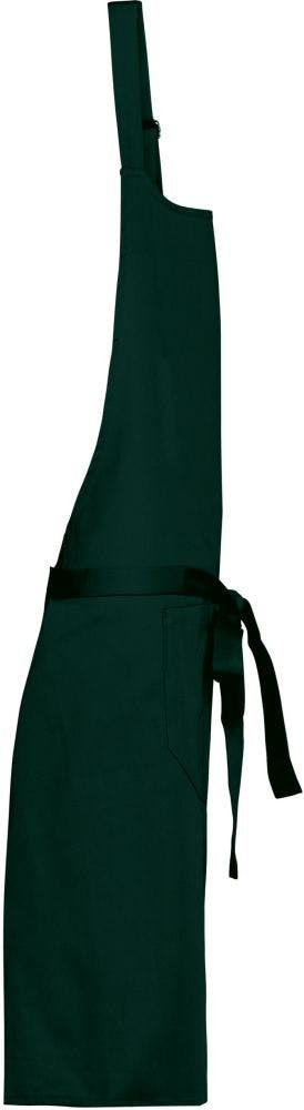 Avental com bolso em algodão verde