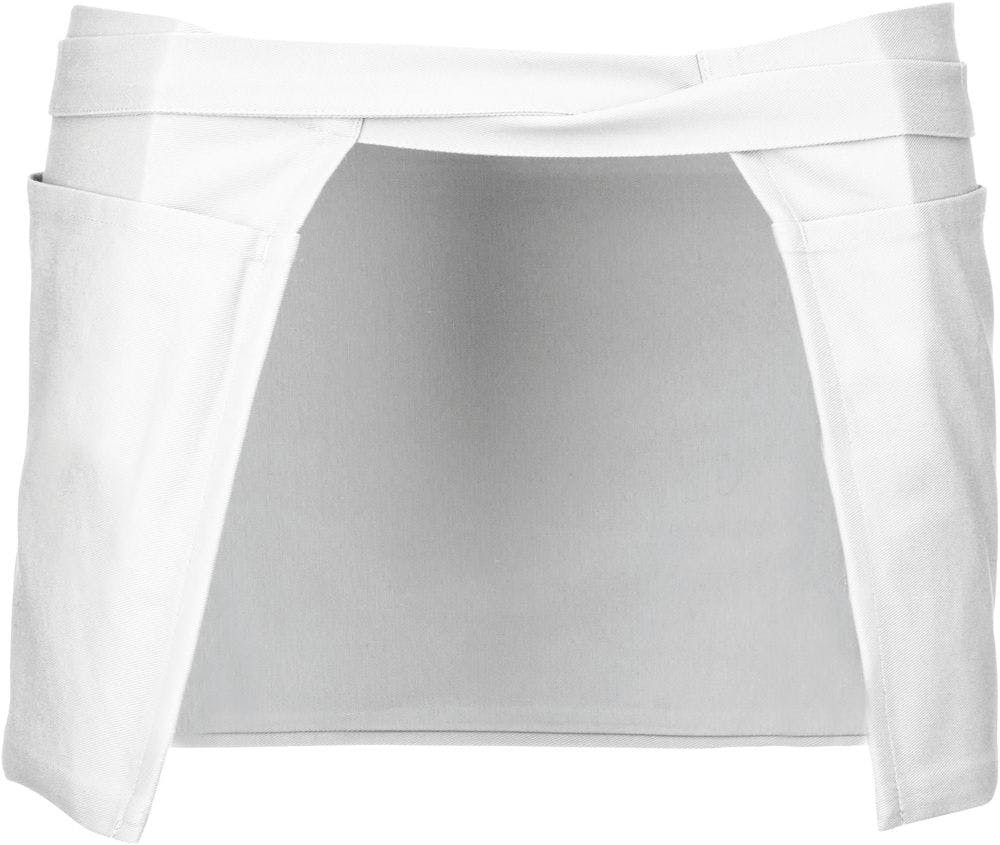 Avental KARIBAN Curto (Branco - Algodão - 26 x 70 cm)