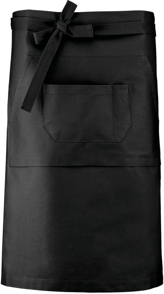 Avental KARIBAN Longo (Preto - Algodão - 62.5 x 90 cm)