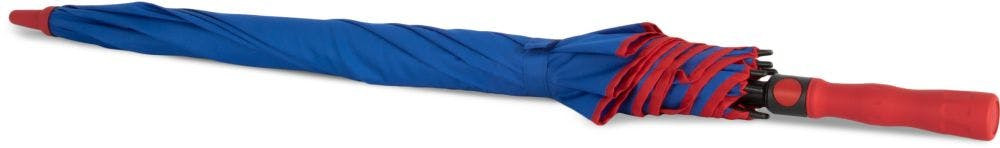 KI2018 Chapéu-de-chuva com abertura automática tam: One Size cor:Royal Blue / Red :Kimood