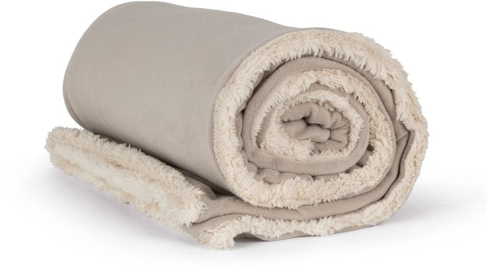 KP431 Manta em sherpa tam: One Size cor:Beige :K-up
