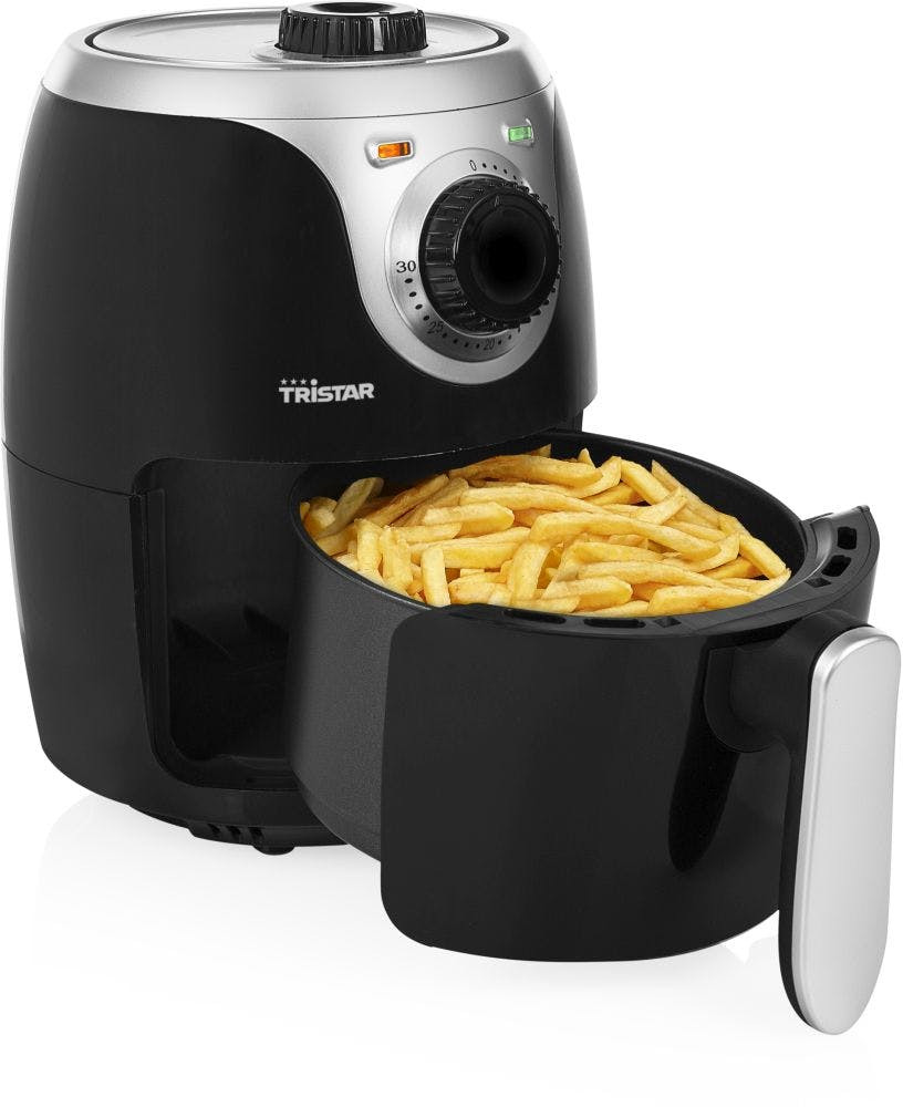 Fritadeira sem Óleo TRISTAR Crispy (2 L - Preto)