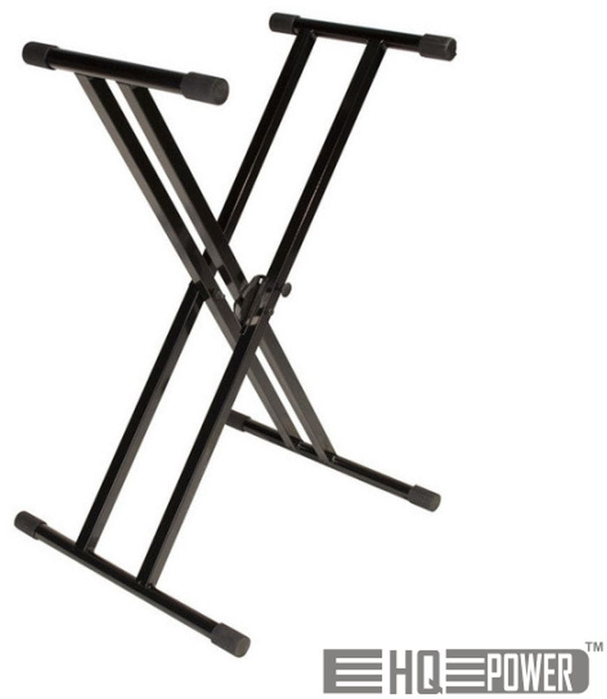 Suporte para Instrumentos Duplo Em Forma De X Hq Power