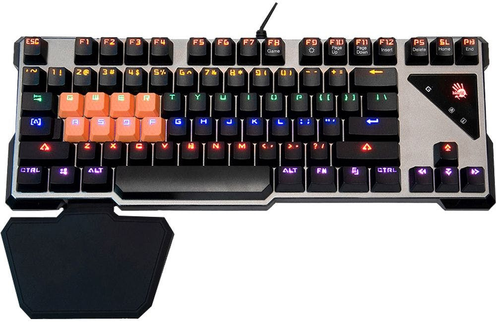 LIM-B700 :Teclado Gaming Mecanico Bloody Light Strike B-700 – Preto