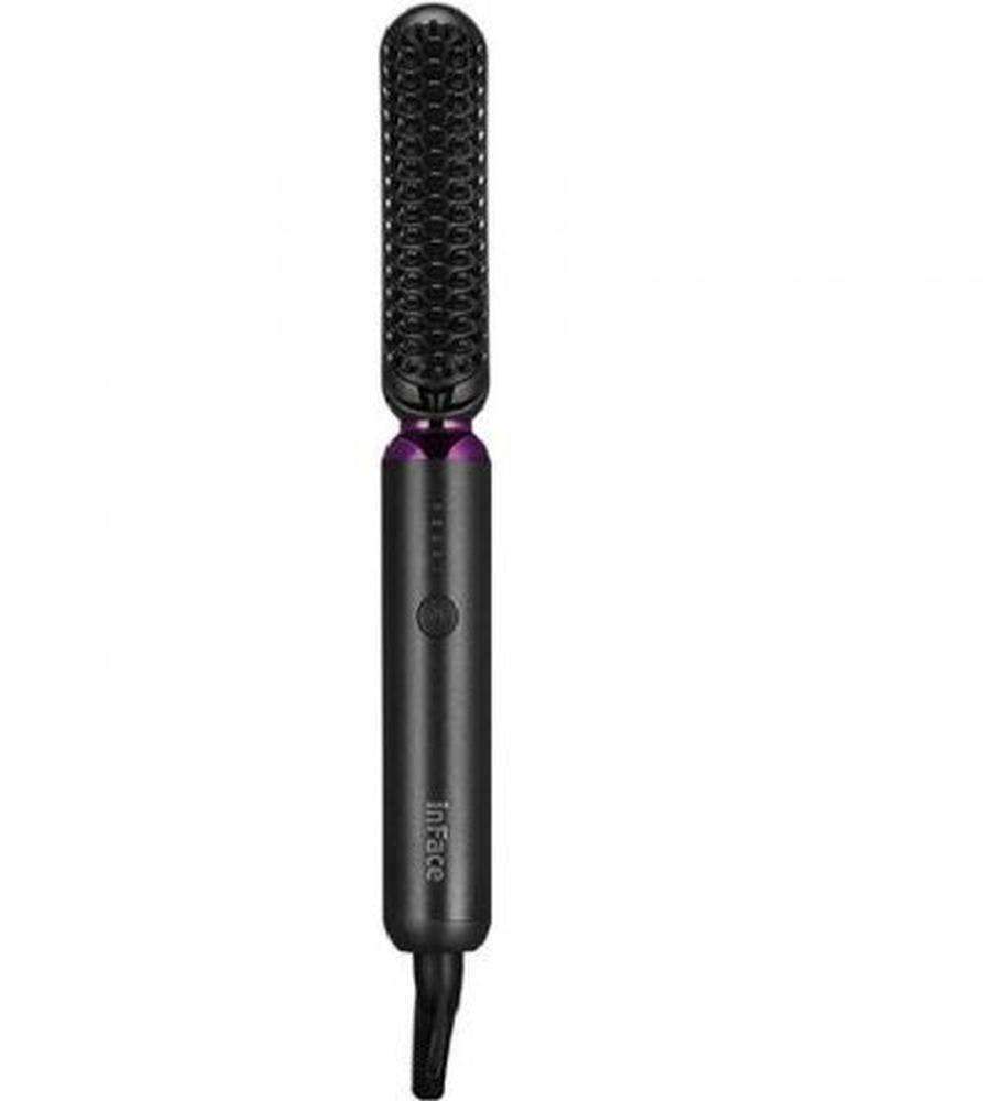 Modelador de Cabelo Inface Ion Hairbrush Preto Xiaomi INFACE/XIAOMI