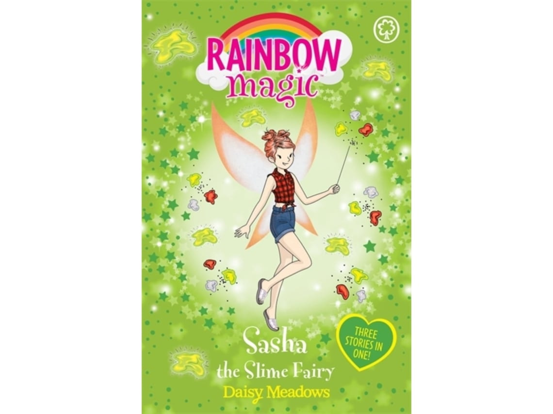Rainbow Magic: Sasha the Slime Fairy by Daisy Meadows (English)
