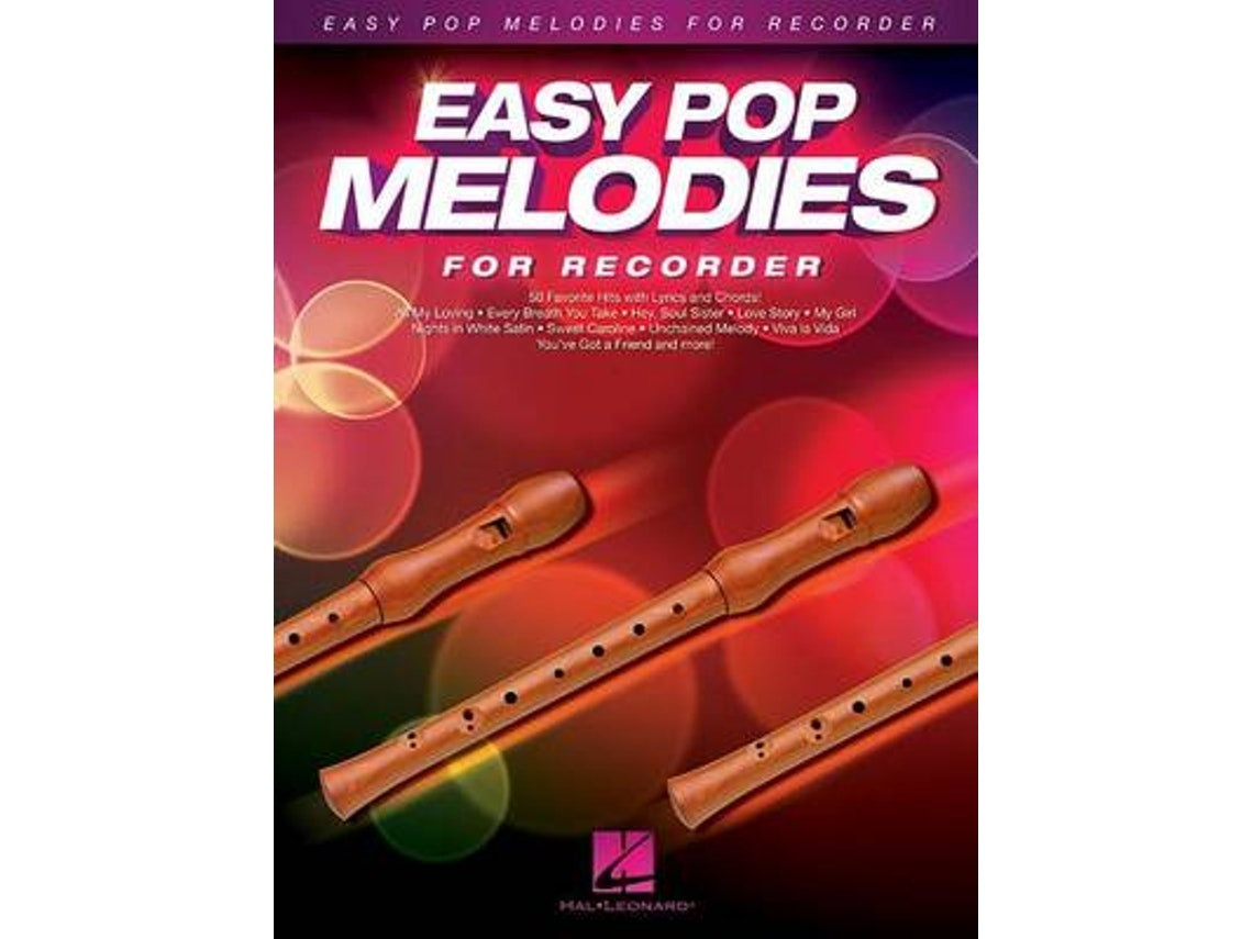 Easy Pop Melodies de Hal Leonard Publishing Corporation (Inglés)